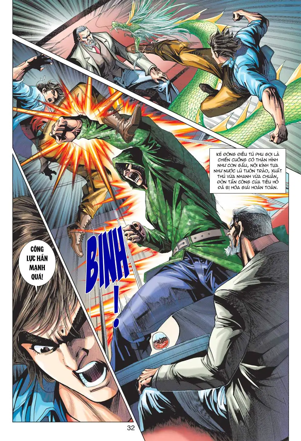 Truyện Tranh Tân Tác Long Hổ Môn trang 4