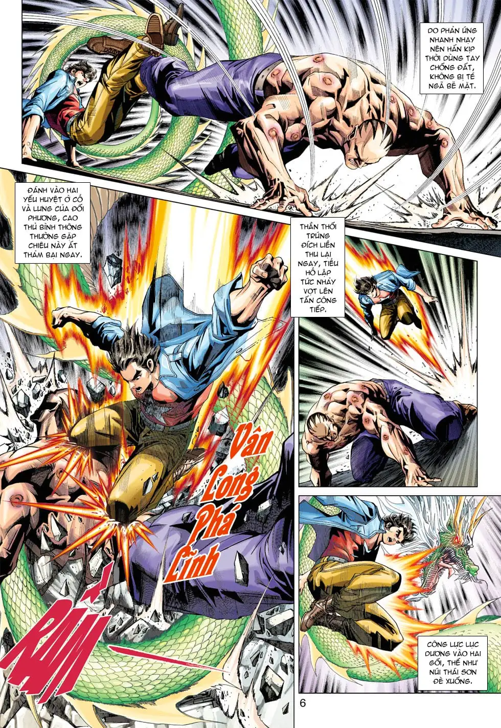 Truyện Tranh Tân Tác Long Hổ Môn trang 4