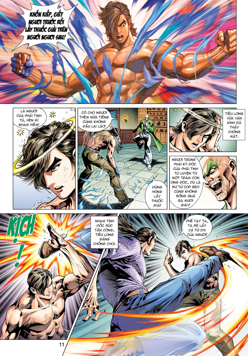 Truyện Tranh Tân Tác Long Hổ Môn trang 4