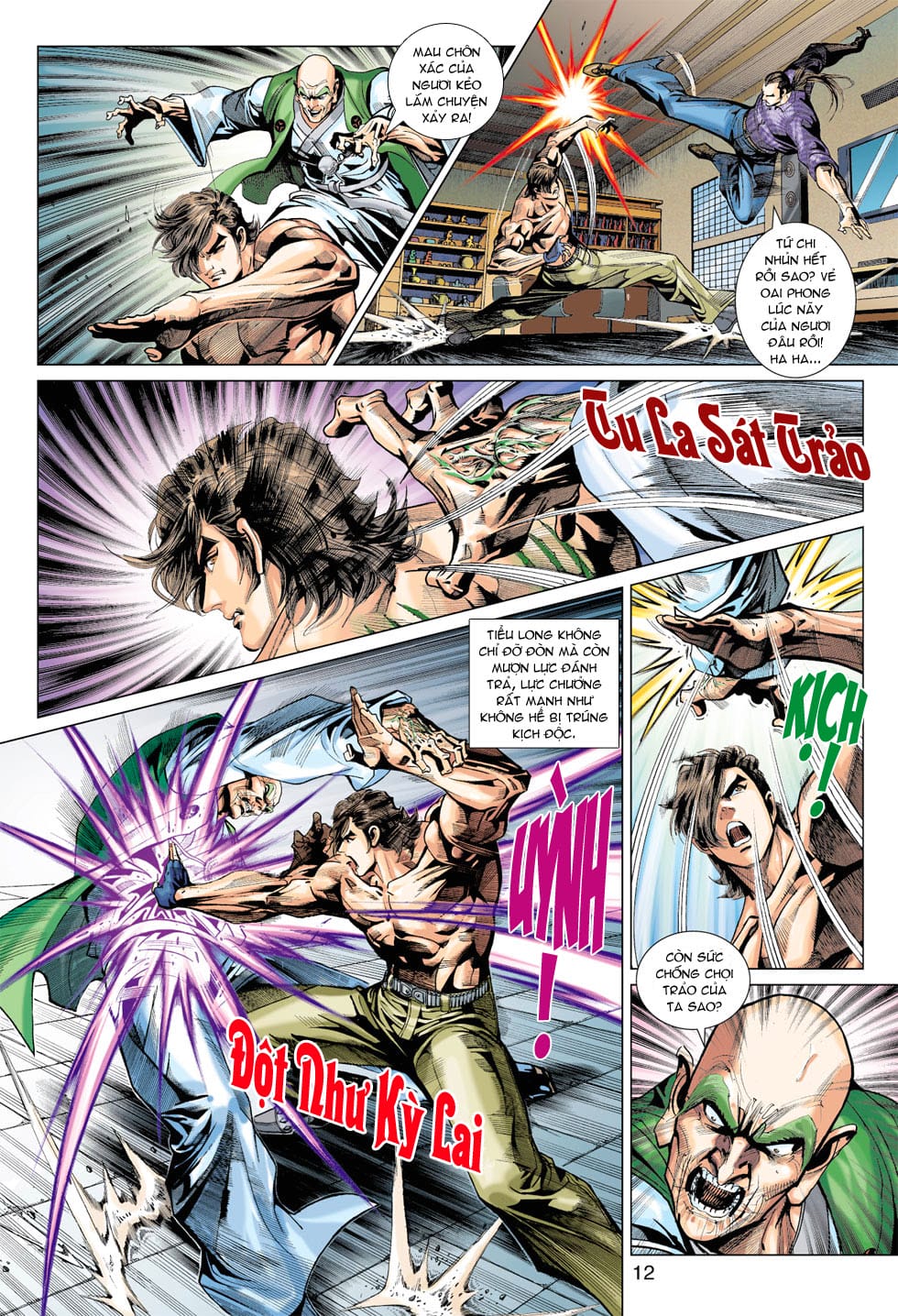 Truyện Tranh Tân Tác Long Hổ Môn trang 4