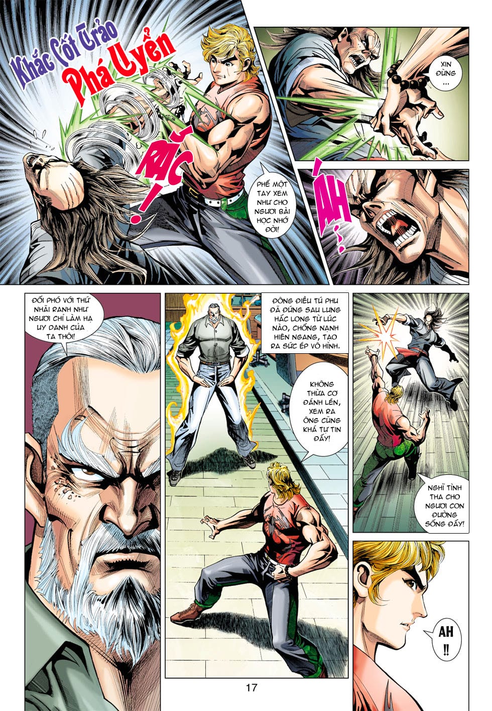 Truyện Tranh Tân Tác Long Hổ Môn trang 4