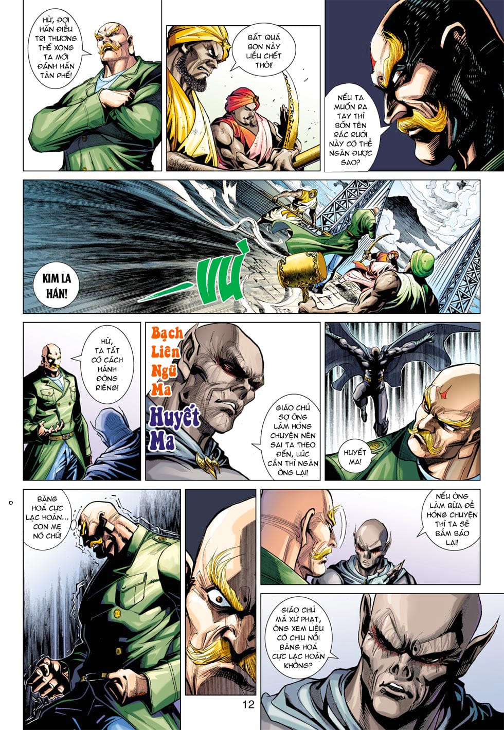 Truyện Tranh Tân Tác Long Hổ Môn trang 4