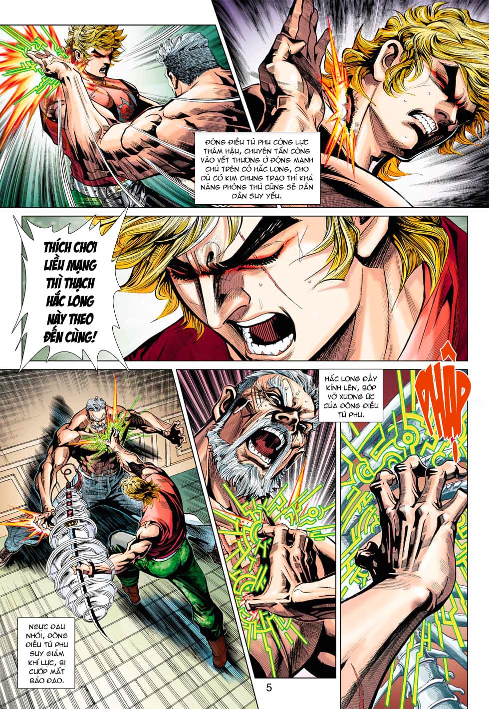Truyện Tranh Tân Tác Long Hổ Môn trang 4