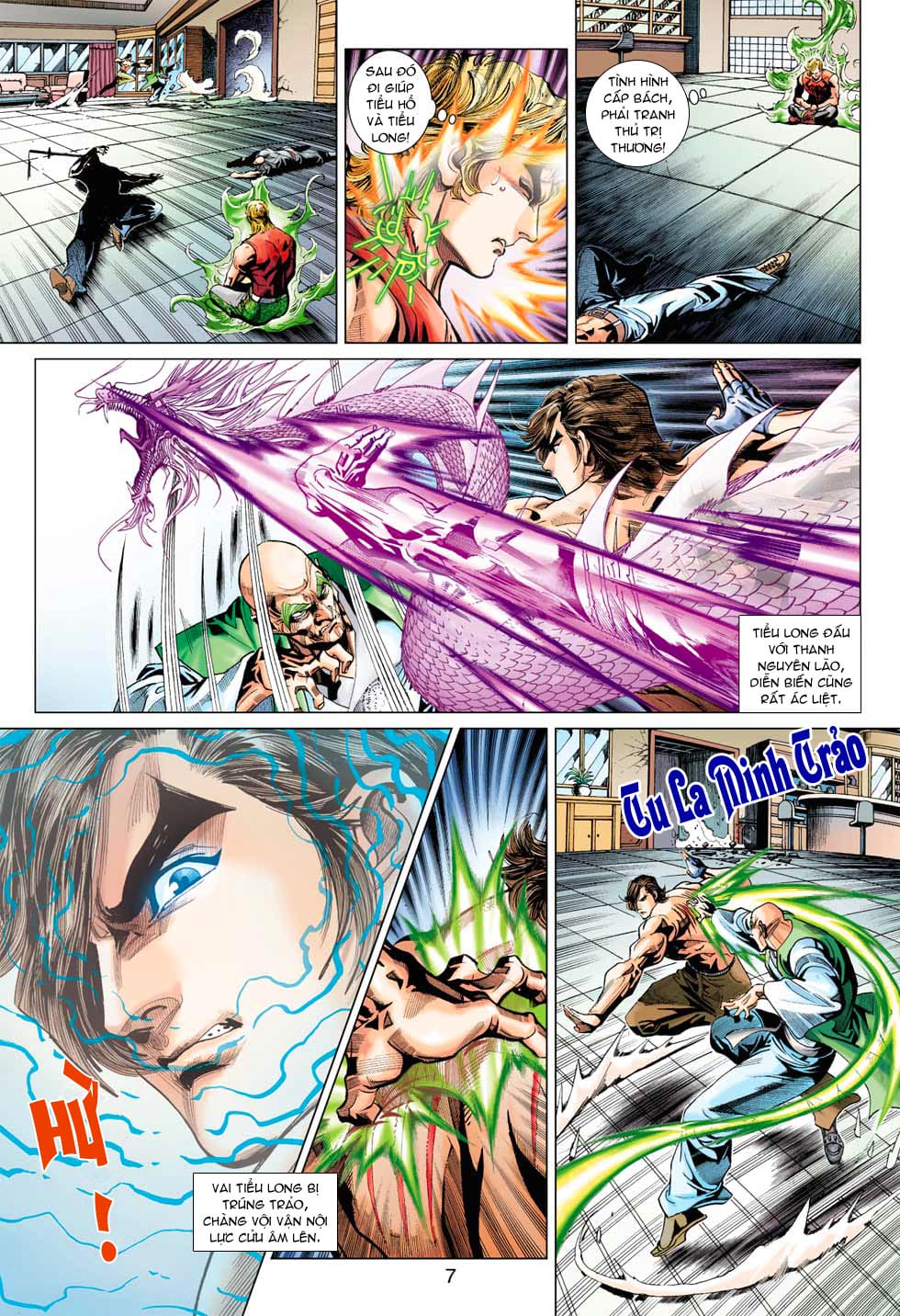 Truyện Tranh Tân Tác Long Hổ Môn trang 4