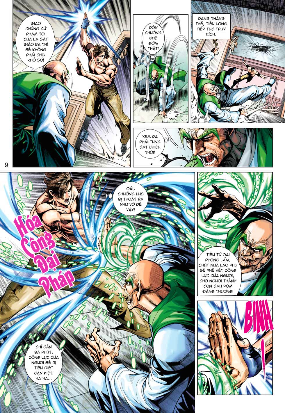 Truyện Tranh Tân Tác Long Hổ Môn trang 4