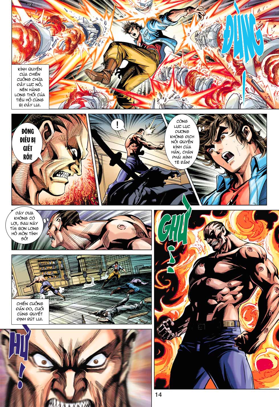 Truyện Tranh Tân Tác Long Hổ Môn trang 4