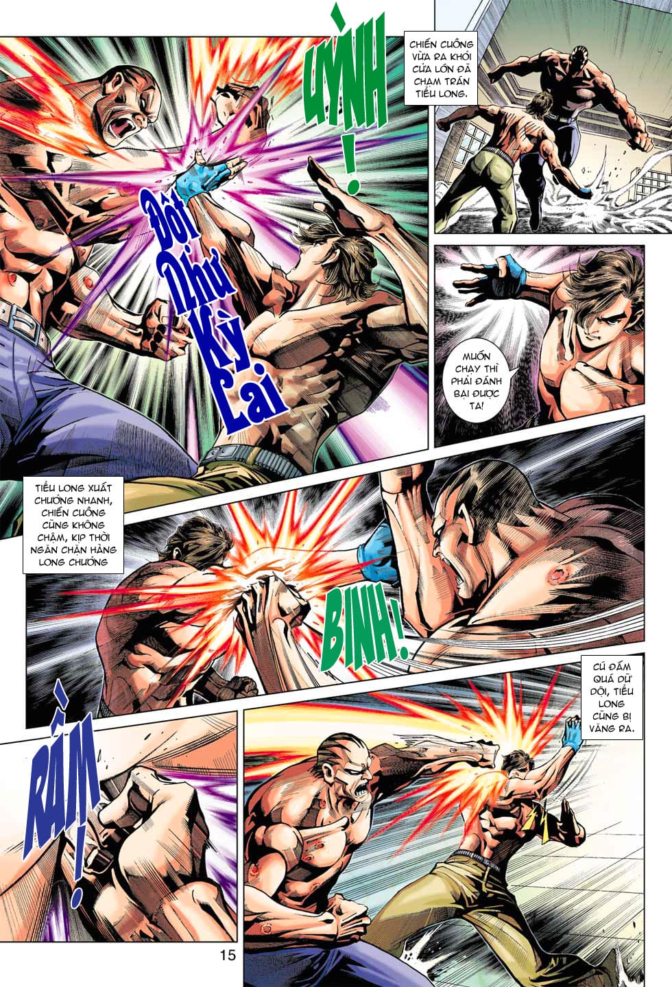 Truyện Tranh Tân Tác Long Hổ Môn trang 4