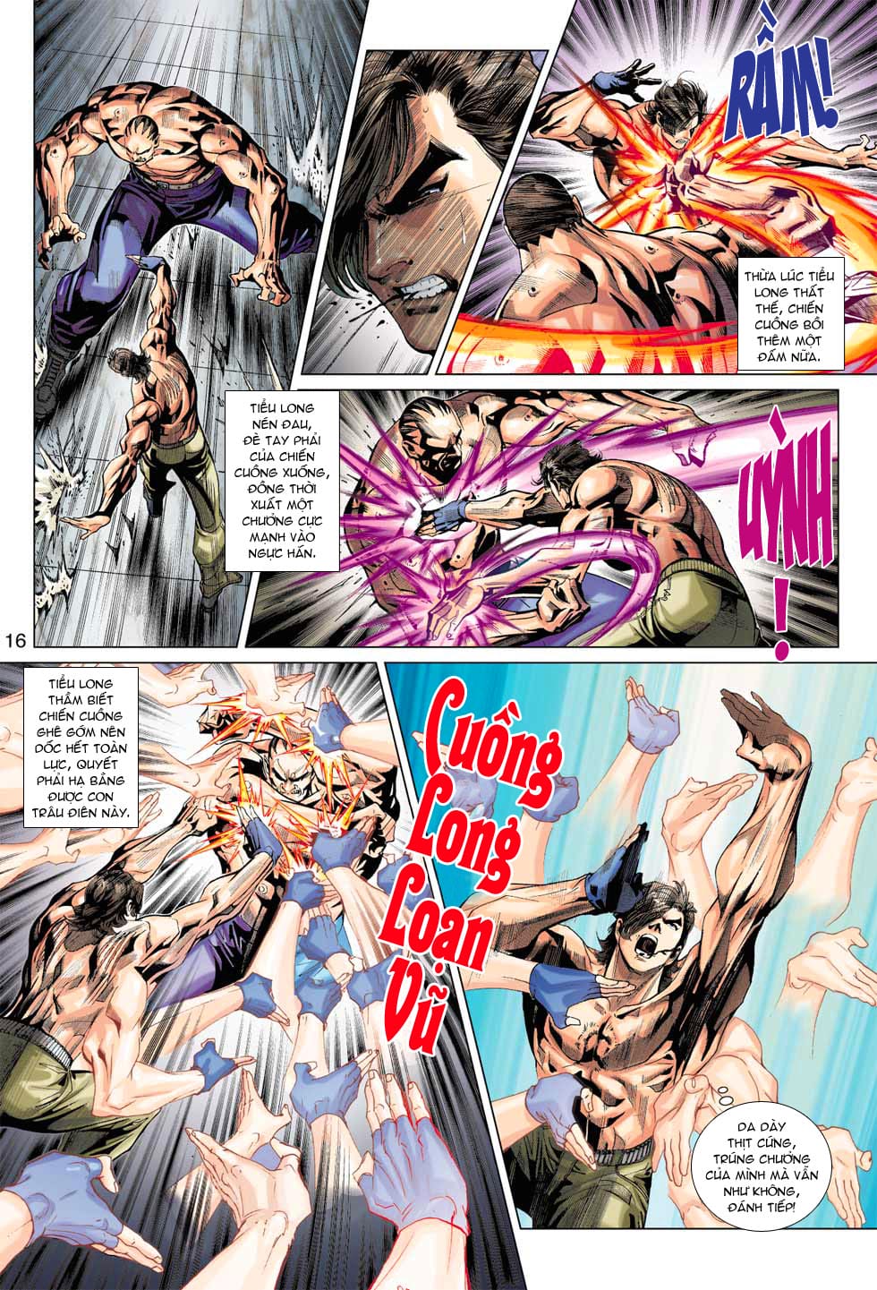 Truyện Tranh Tân Tác Long Hổ Môn trang 4
