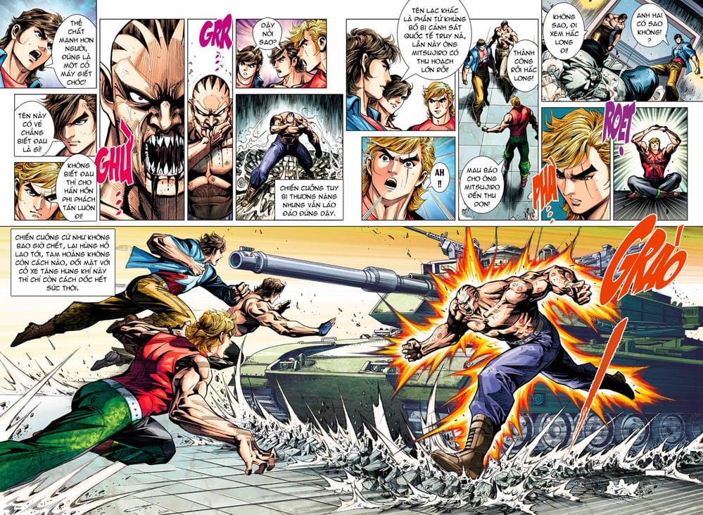 Truyện Tranh Tân Tác Long Hổ Môn trang 4