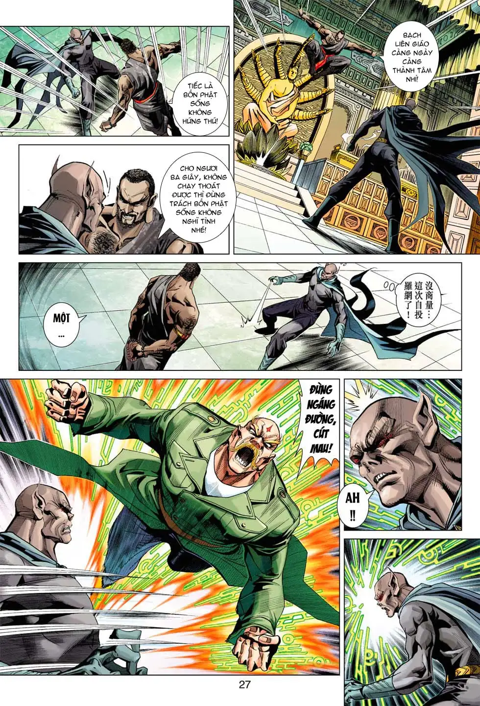 Truyện Tranh Tân Tác Long Hổ Môn trang 4