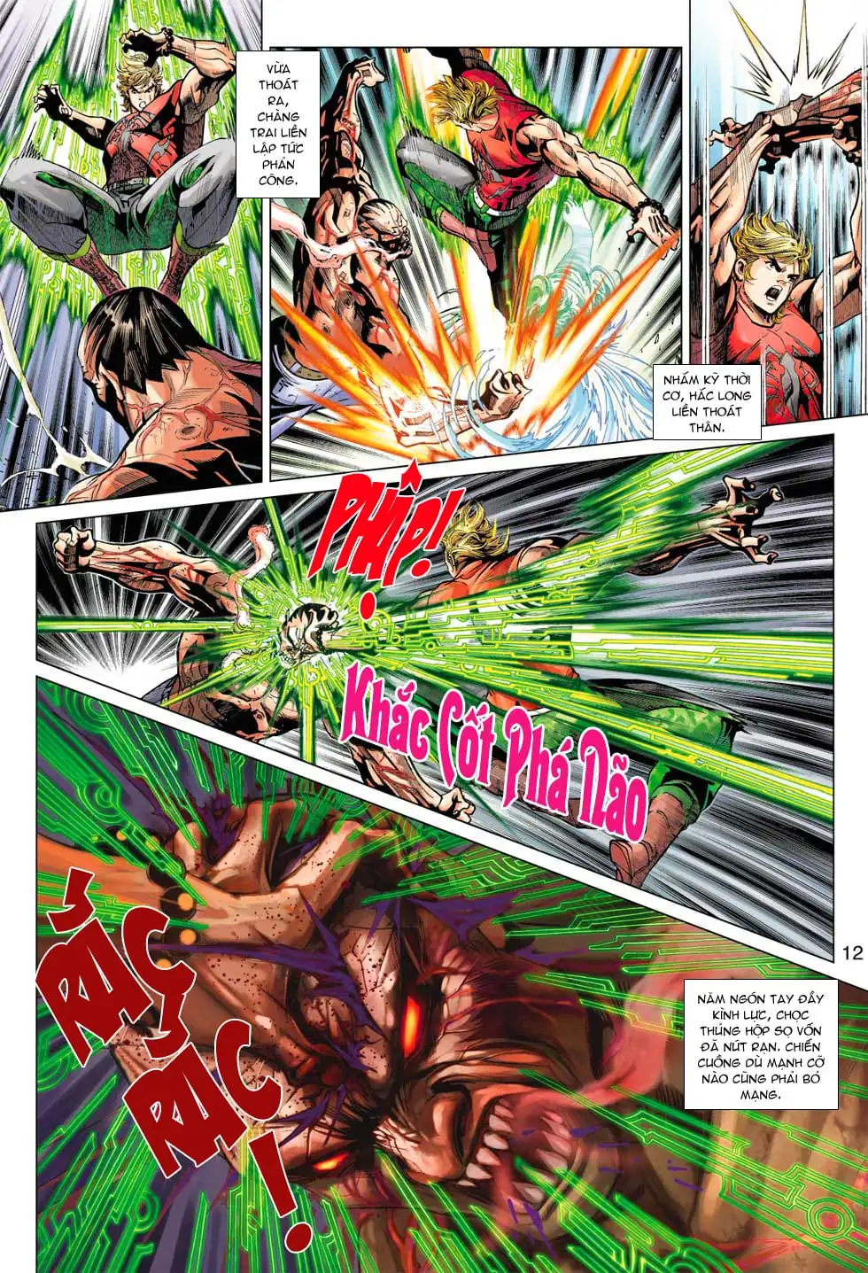 Truyện Tranh Tân Tác Long Hổ Môn trang 4