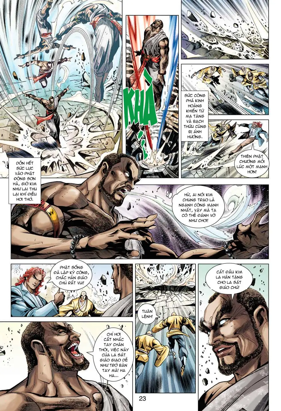 Truyện Tranh Tân Tác Long Hổ Môn trang 4