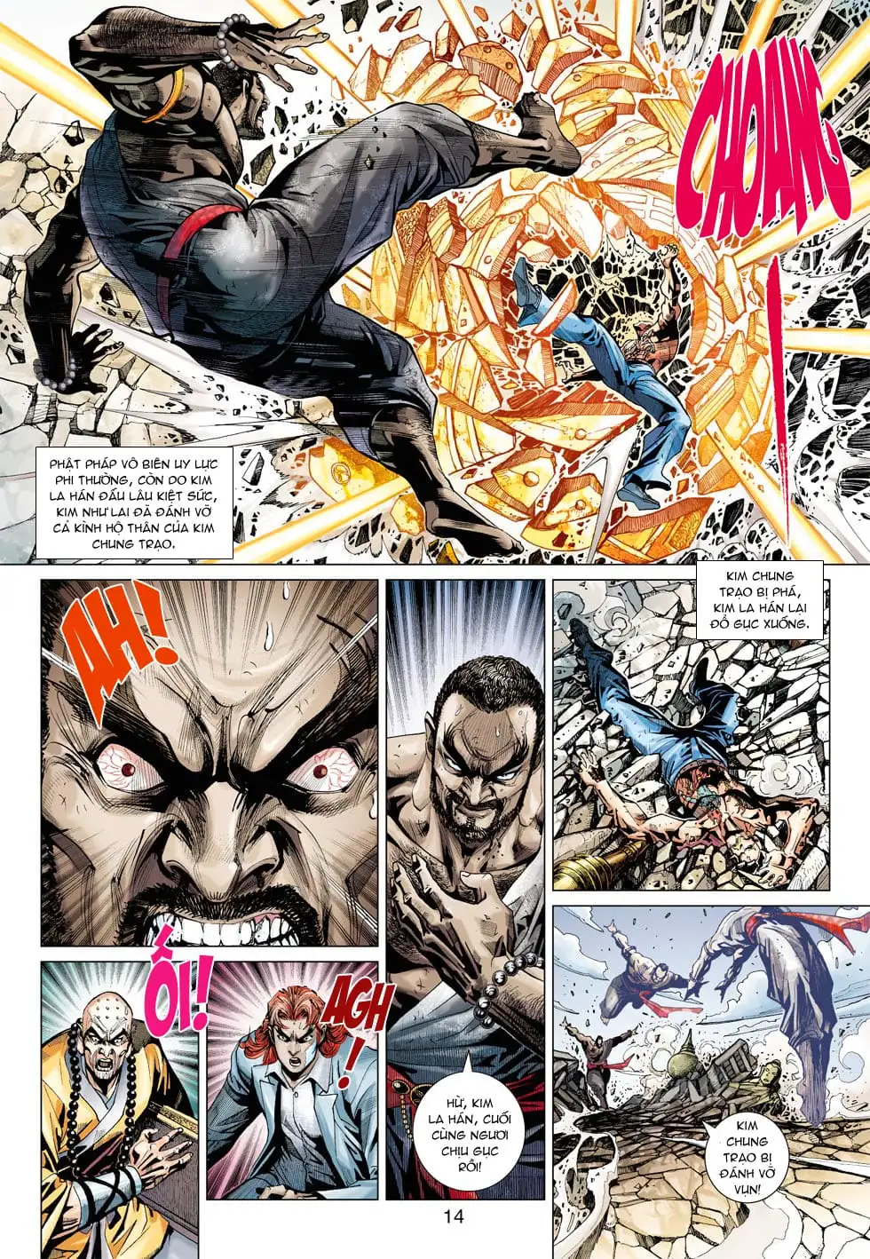 Truyện Tranh Tân Tác Long Hổ Môn trang 4