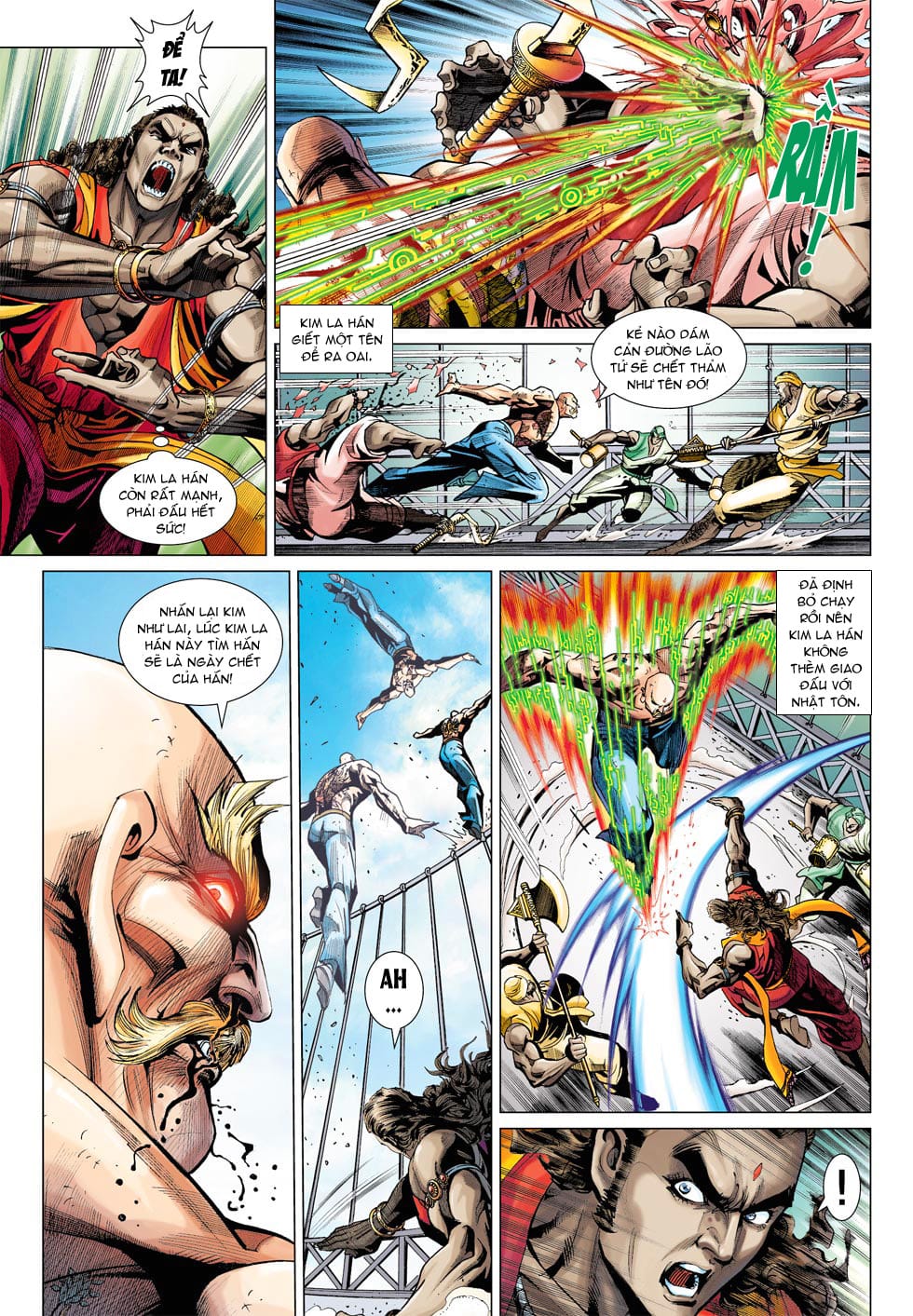 Truyện Tranh Tân Tác Long Hổ Môn trang 4