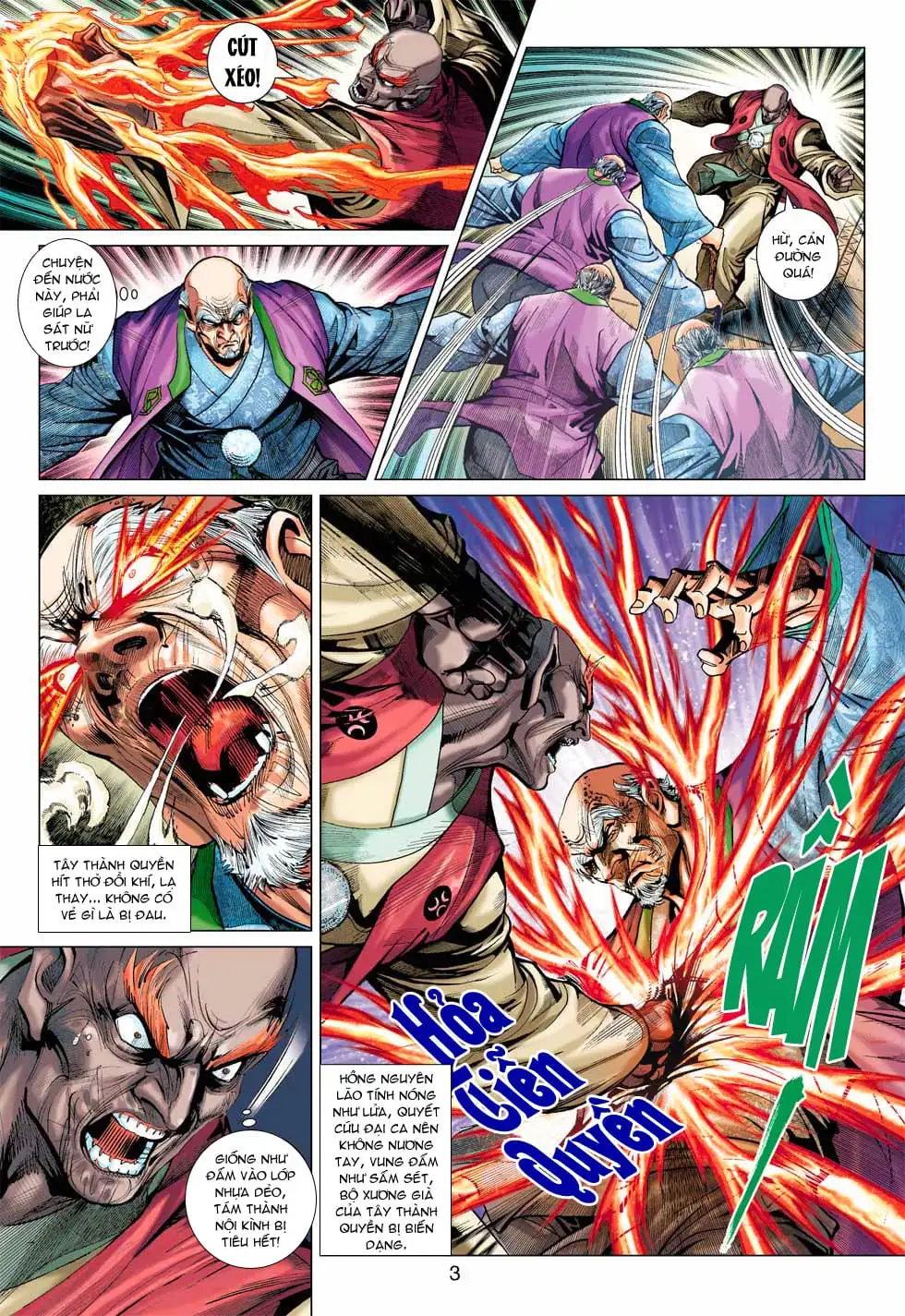 Truyện Tranh Tân Tác Long Hổ Môn trang 4