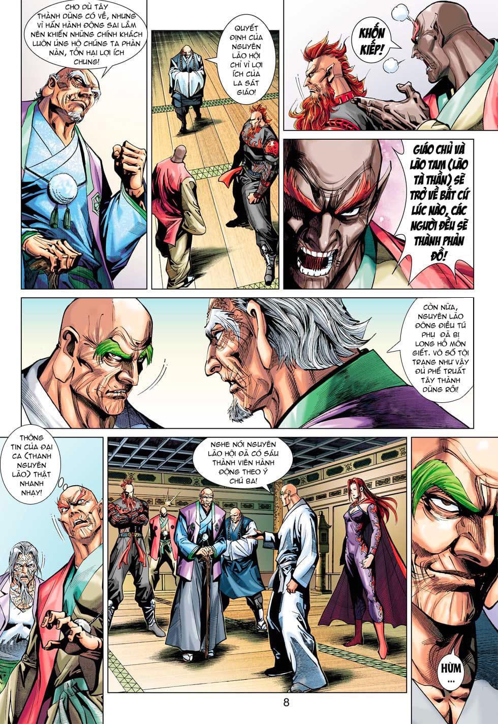 Truyện Tranh Tân Tác Long Hổ Môn trang 4