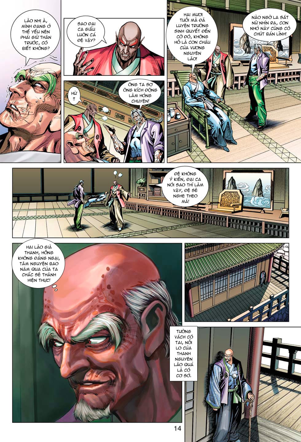 Truyện Tranh Tân Tác Long Hổ Môn trang 4