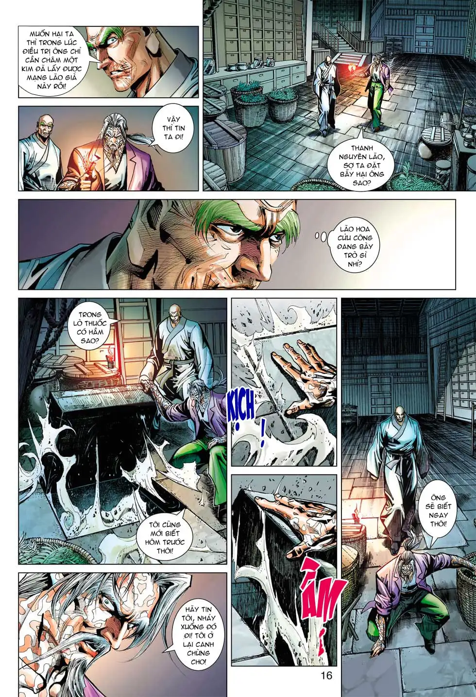 Truyện Tranh Tân Tác Long Hổ Môn trang 4