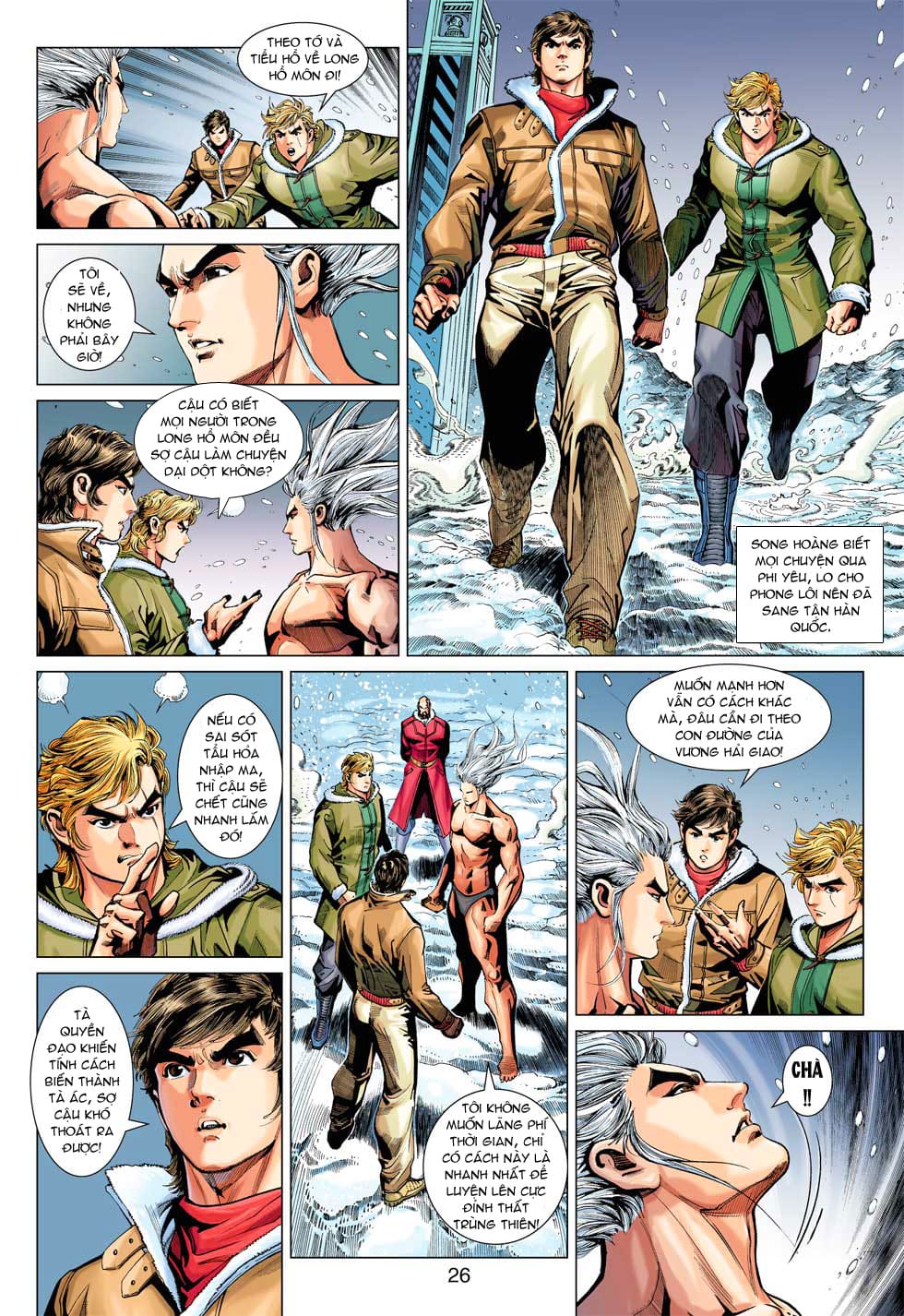 Truyện Tranh Tân Tác Long Hổ Môn trang 4
