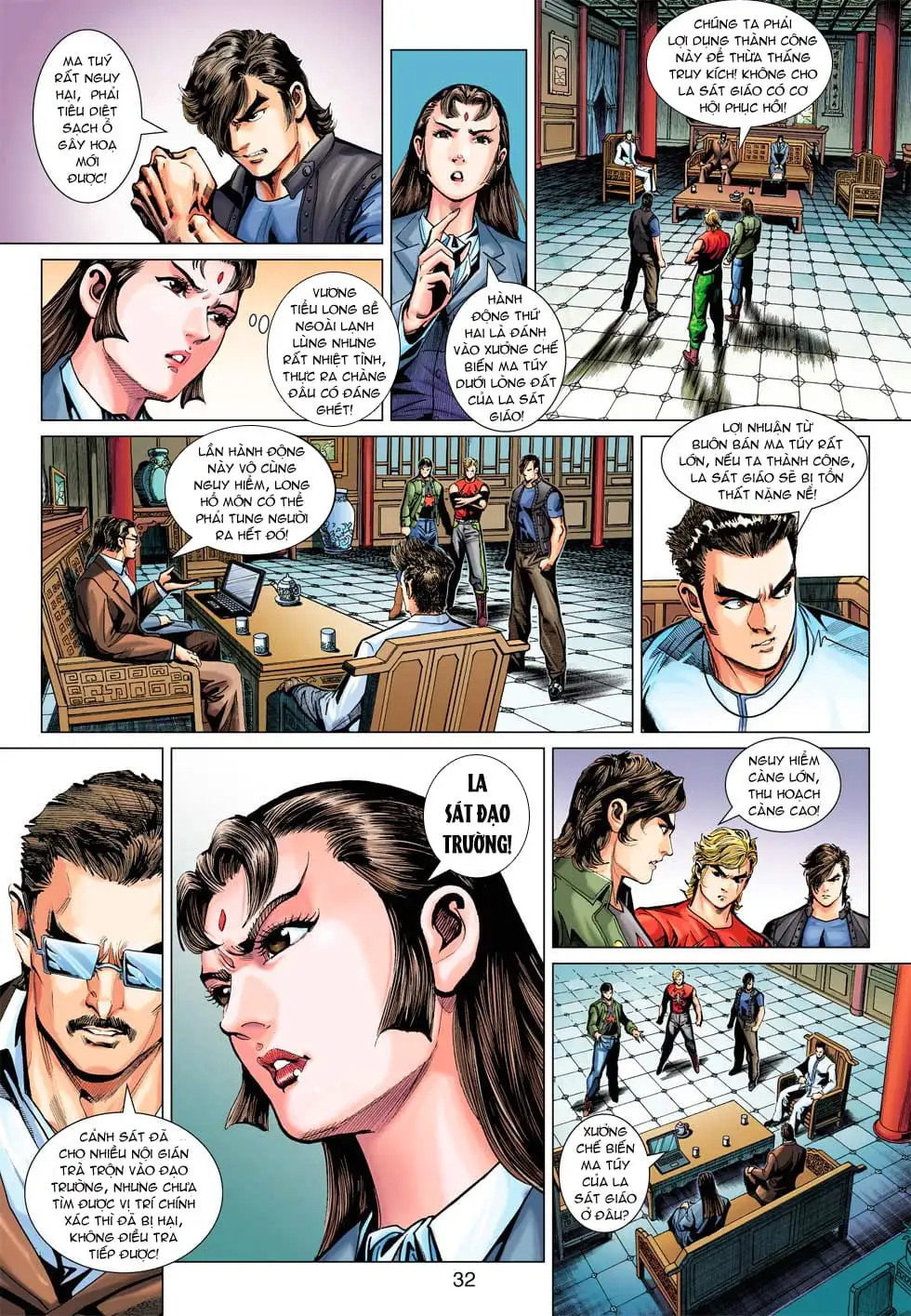 Truyện Tranh Tân Tác Long Hổ Môn trang 4