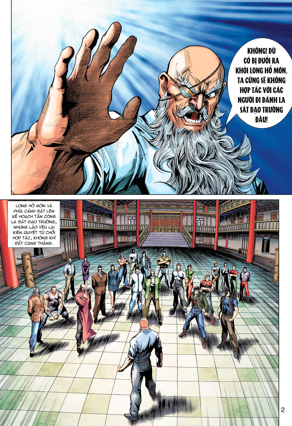 Truyện Tranh Tân Tác Long Hổ Môn trang 4