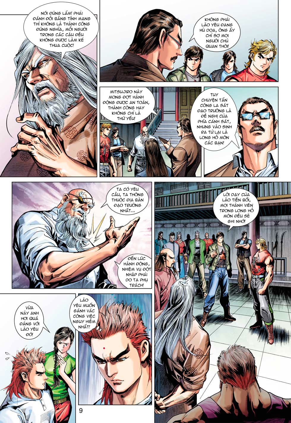 Truyện Tranh Tân Tác Long Hổ Môn trang 4