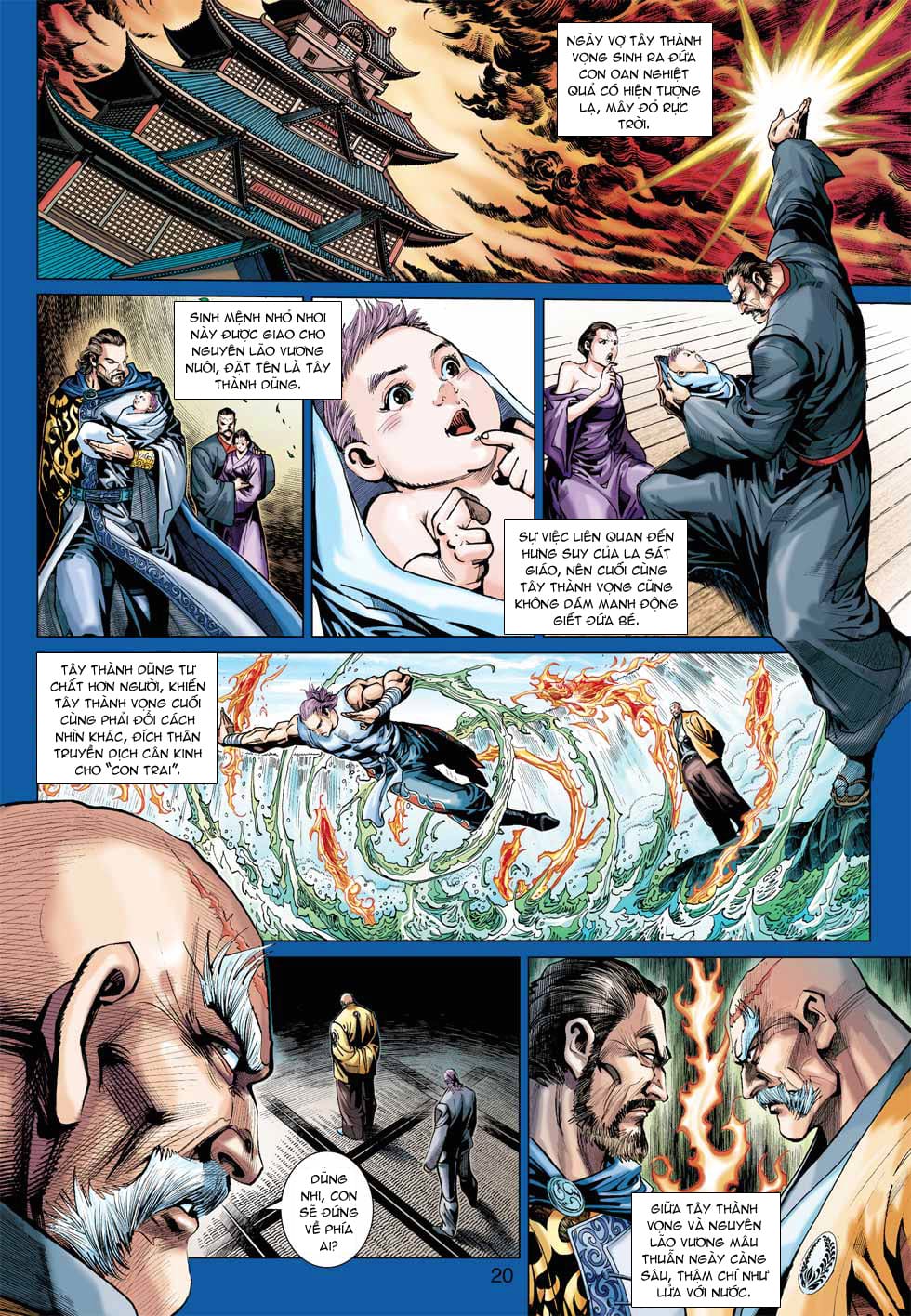 Truyện Tranh Tân Tác Long Hổ Môn trang 4