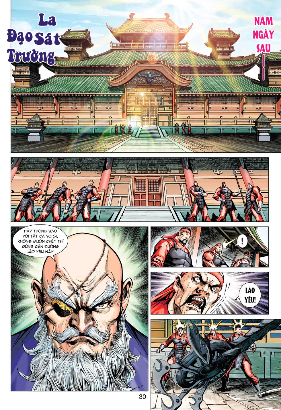 Truyện Tranh Tân Tác Long Hổ Môn trang 4