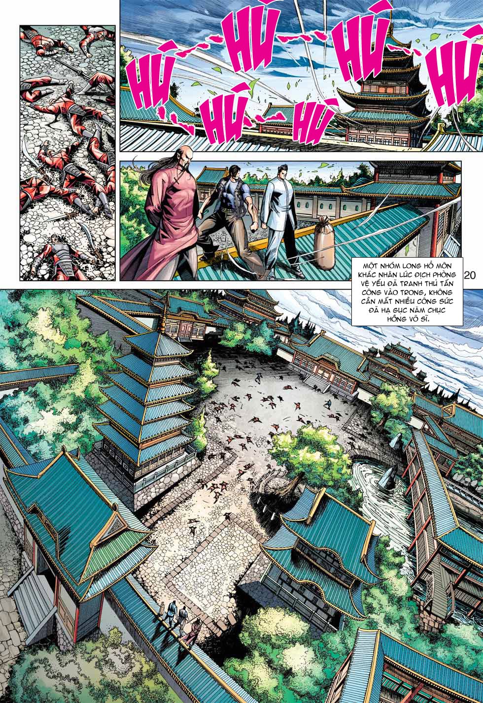 Truyện Tranh Tân Tác Long Hổ Môn trang 4
