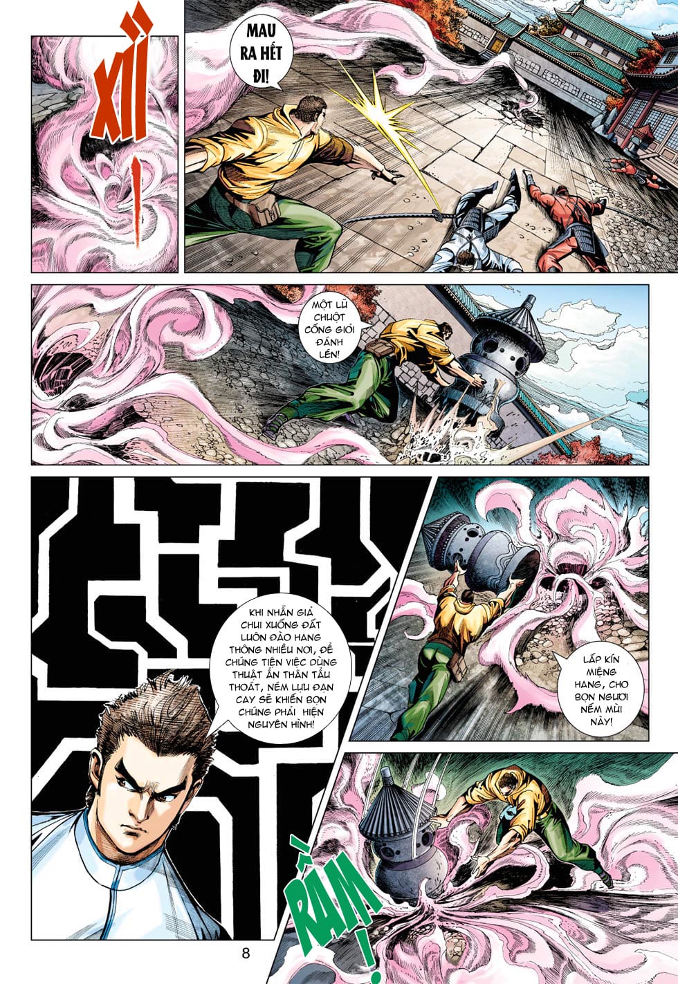 Truyện Tranh Tân Tác Long Hổ Môn trang 4