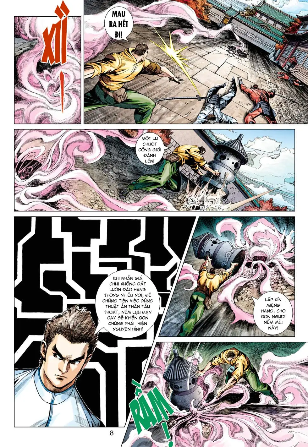 Truyện Tranh Tân Tác Long Hổ Môn trang 4