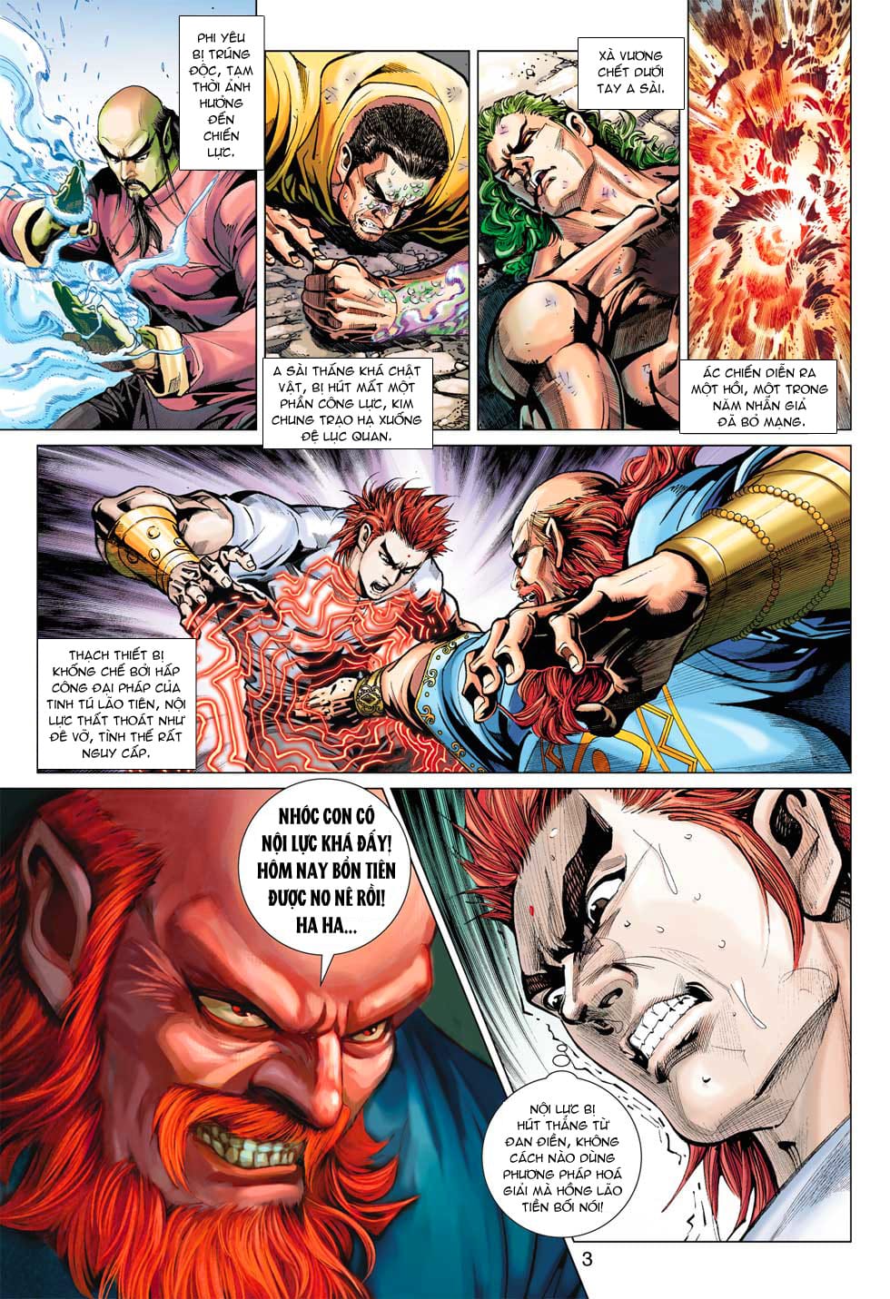 Truyện Tranh Tân Tác Long Hổ Môn trang 4