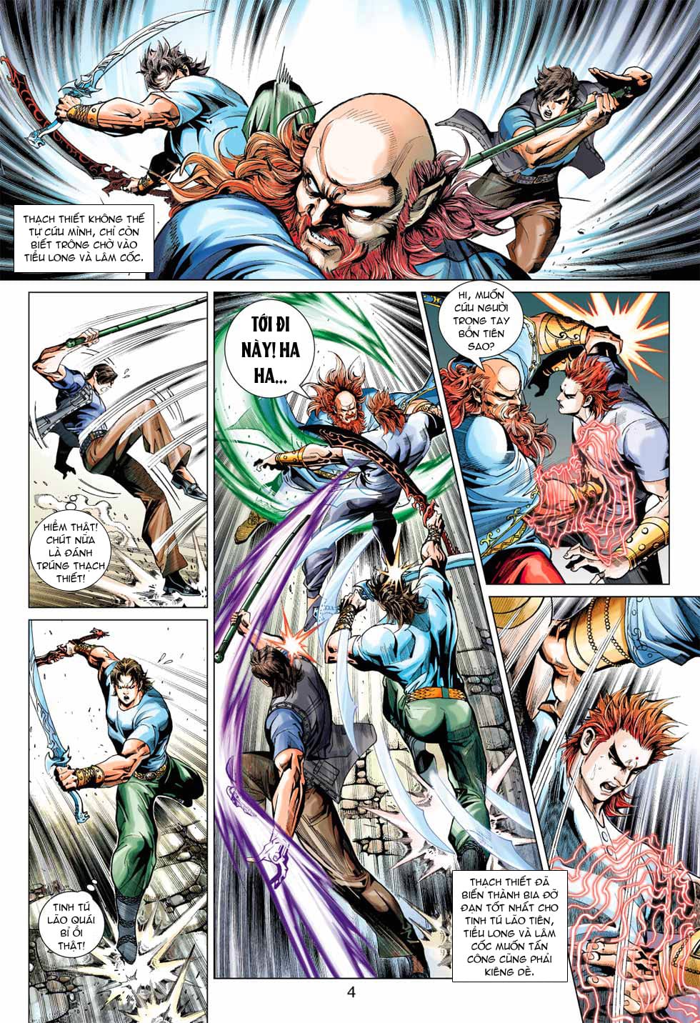 Truyện Tranh Tân Tác Long Hổ Môn trang 4