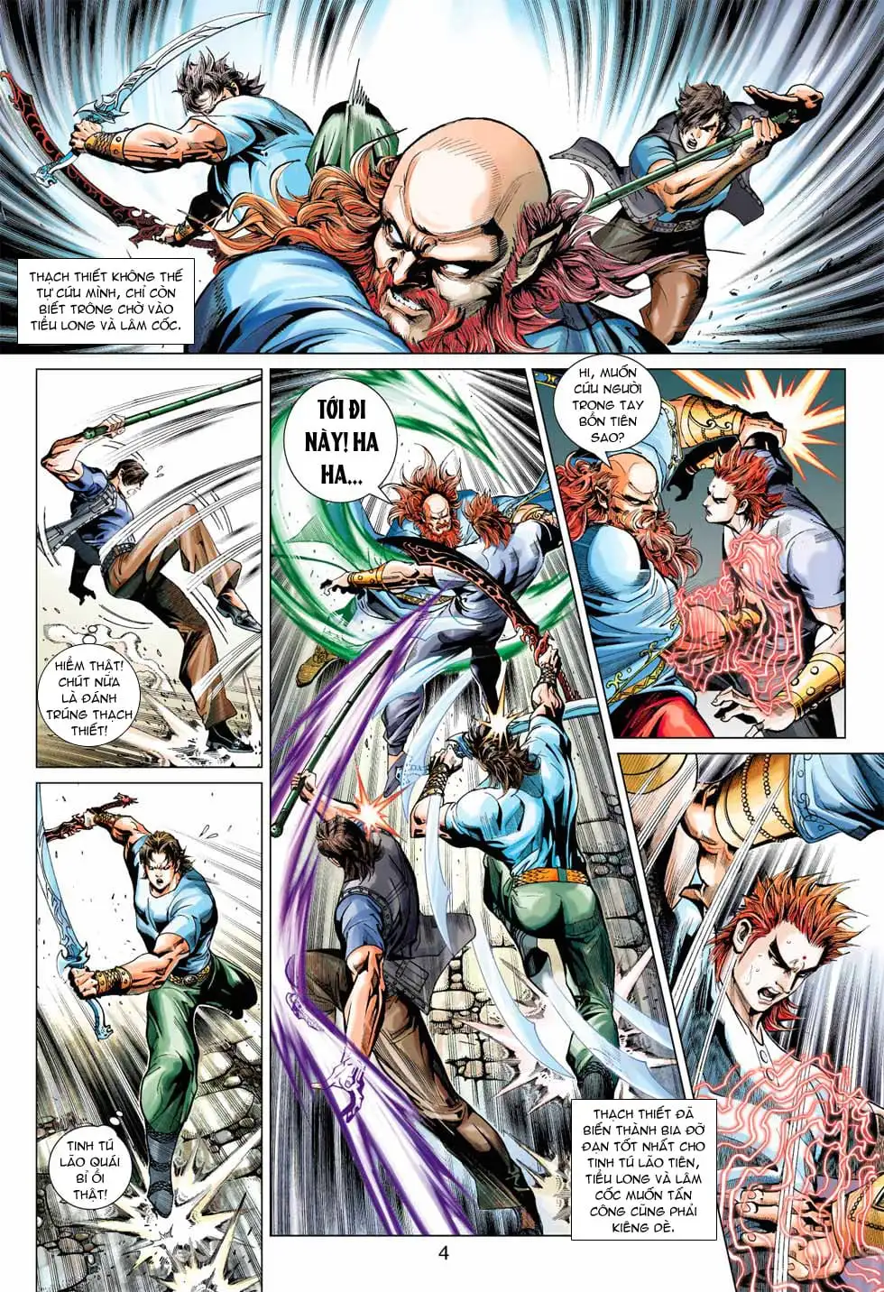 Truyện Tranh Tân Tác Long Hổ Môn trang 4