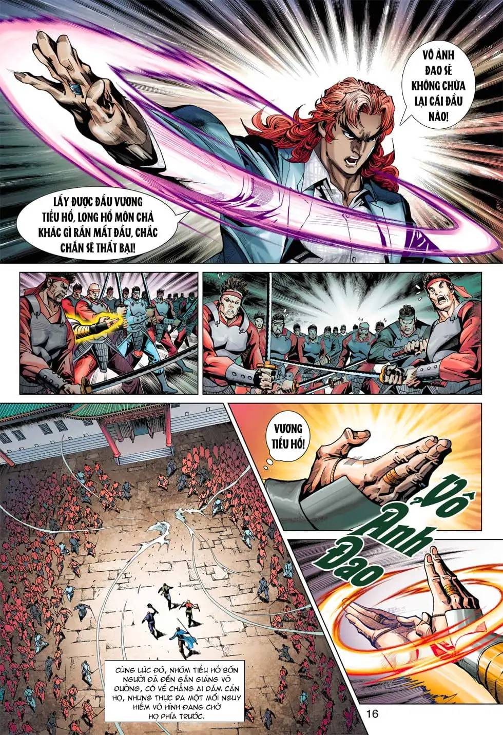 Truyện Tranh Tân Tác Long Hổ Môn trang 4