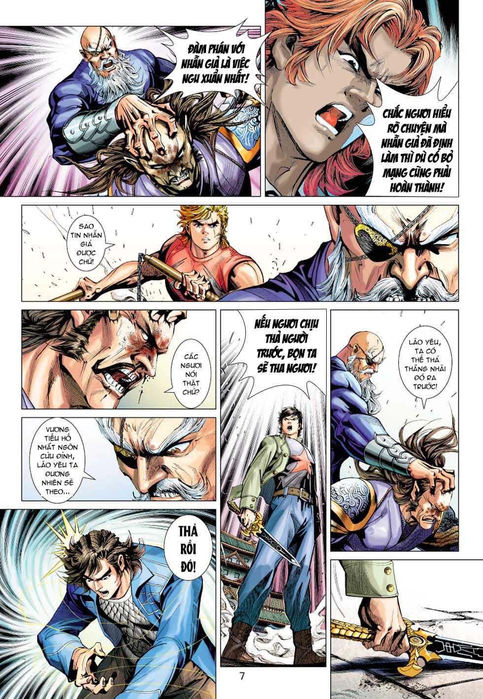 Truyện Tranh Tân Tác Long Hổ Môn trang 4