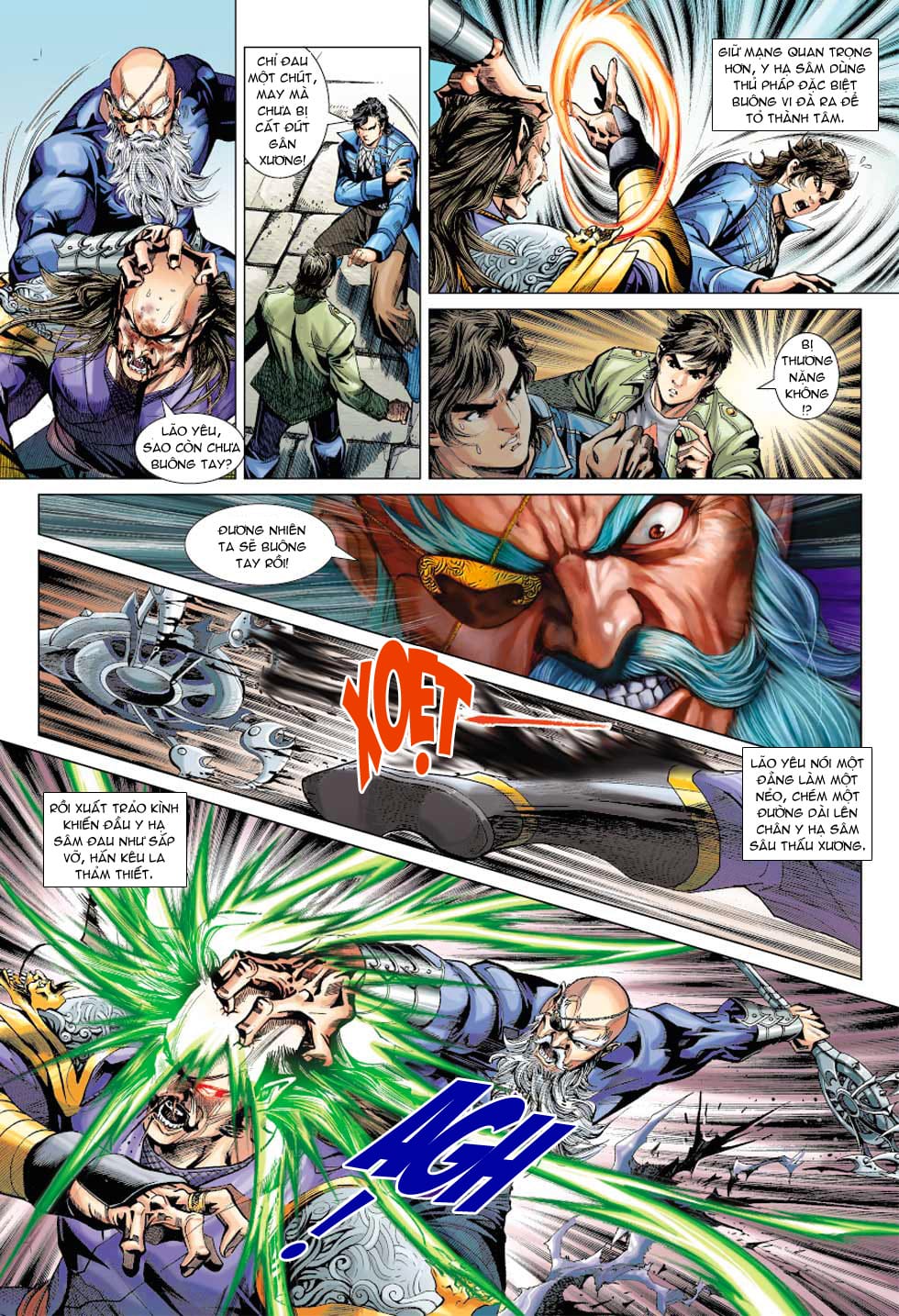 Truyện Tranh Tân Tác Long Hổ Môn trang 4