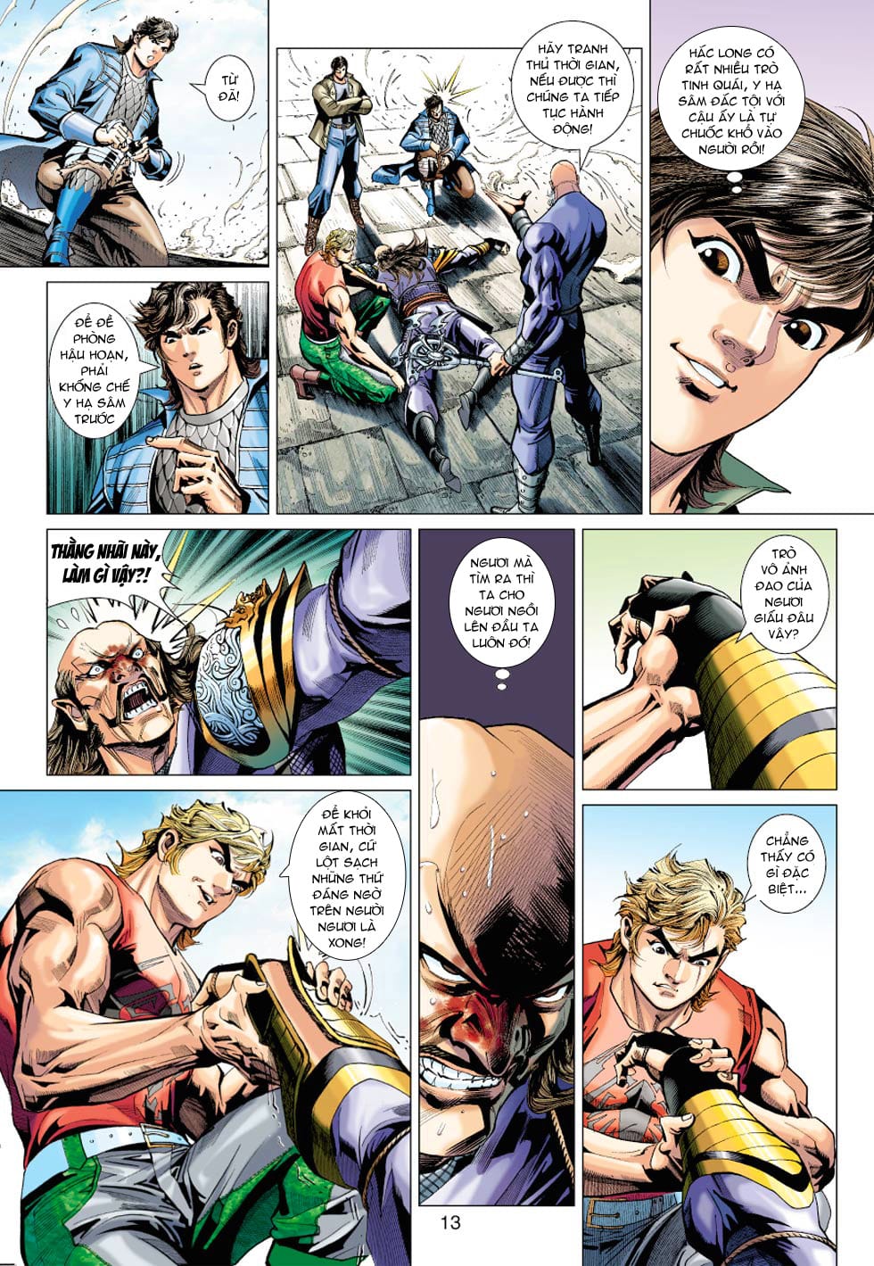 Truyện Tranh Tân Tác Long Hổ Môn trang 4