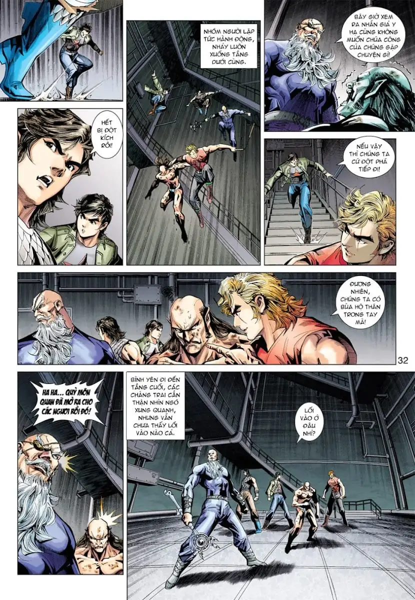 Truyện Tranh Tân Tác Long Hổ Môn trang 4