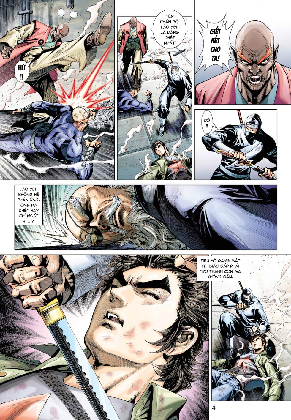 Truyện Tranh Tân Tác Long Hổ Môn trang 4