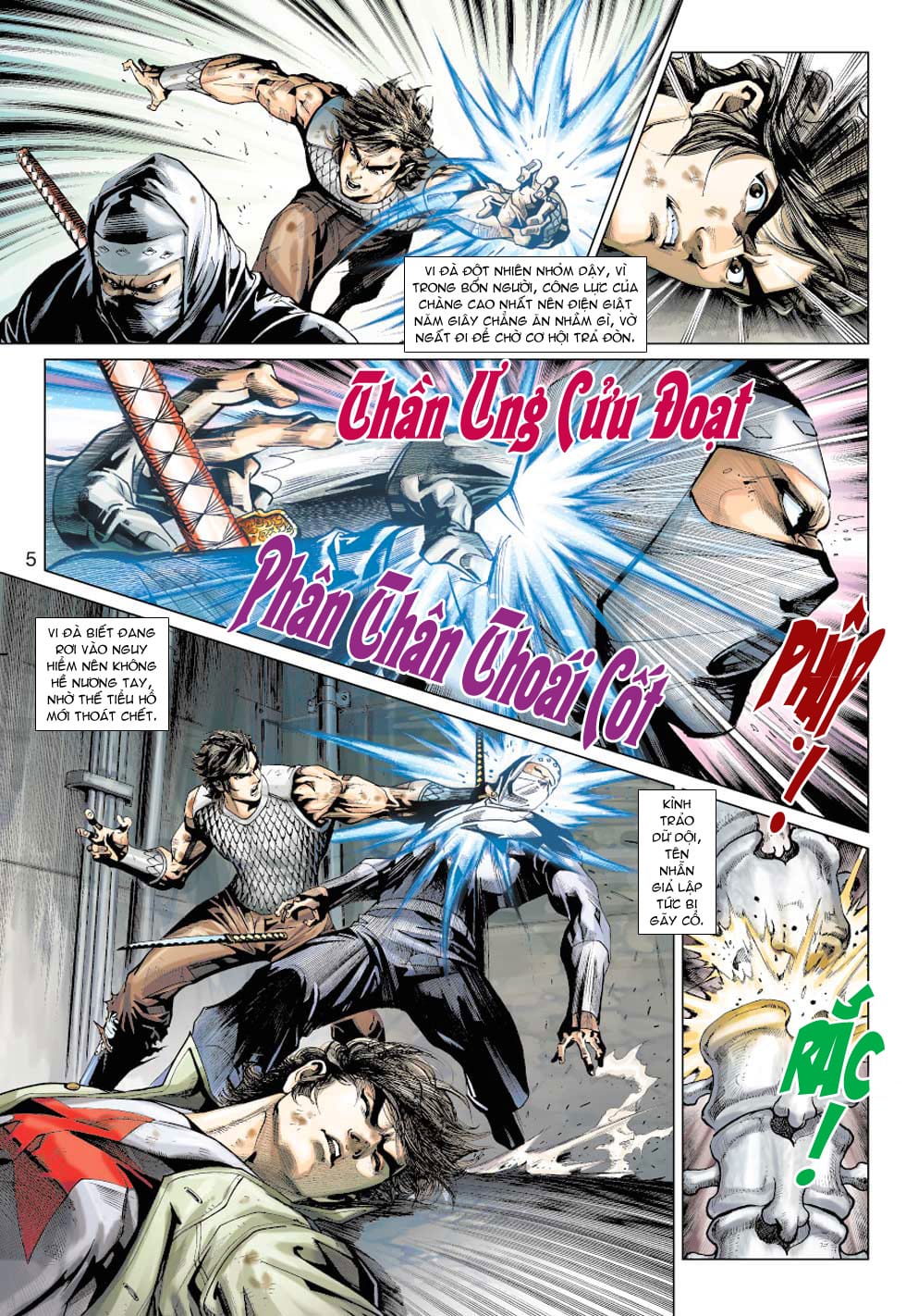 Truyện Tranh Tân Tác Long Hổ Môn trang 4