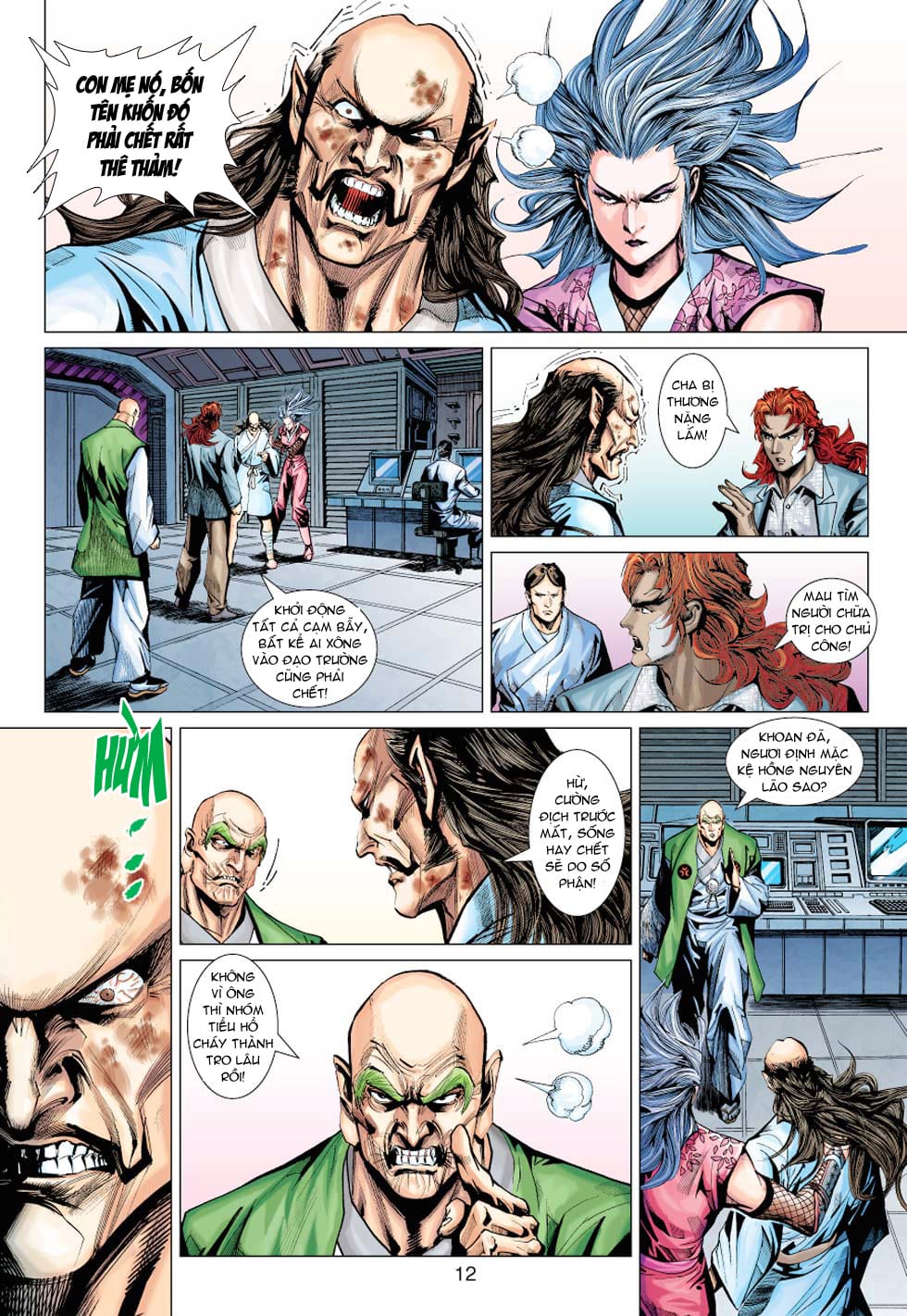 Truyện Tranh Tân Tác Long Hổ Môn trang 4