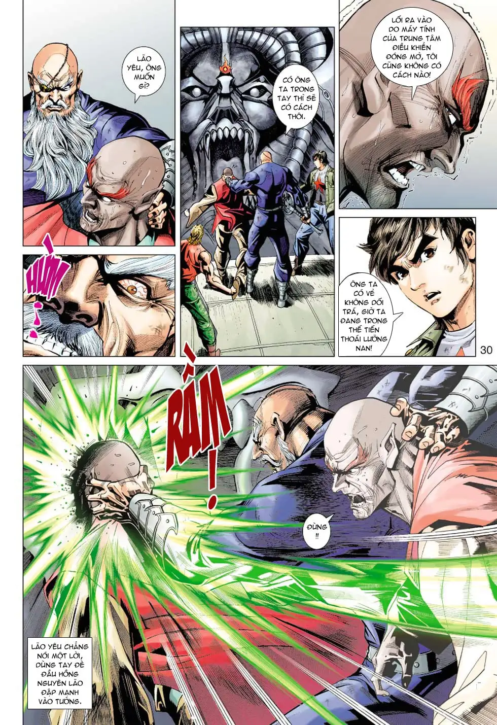 Truyện Tranh Tân Tác Long Hổ Môn trang 4