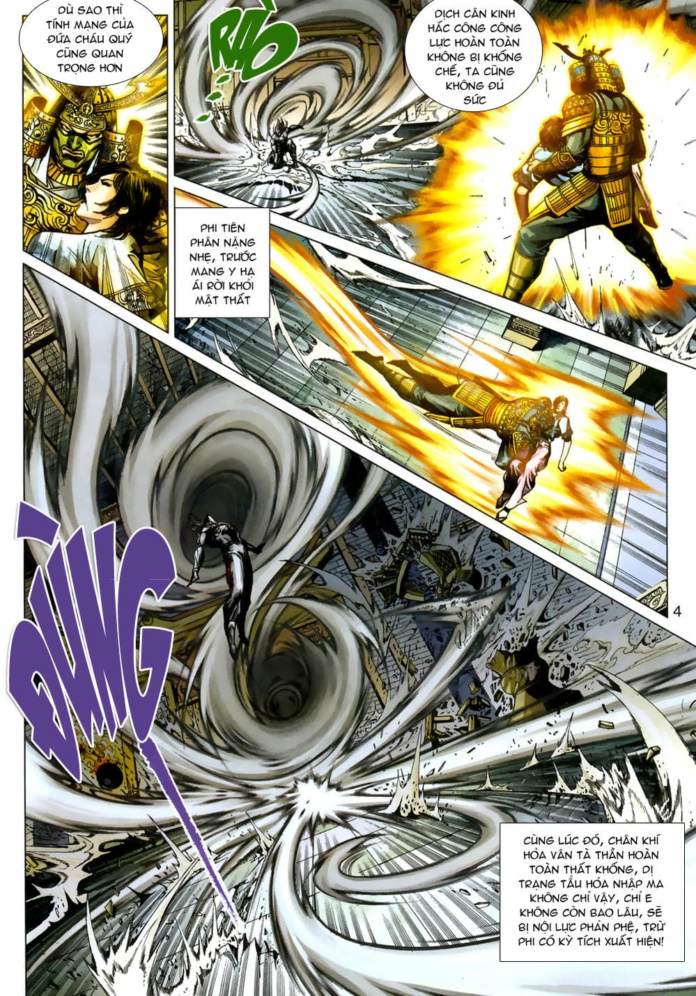Truyện Tranh Tân Tác Long Hổ Môn trang 4