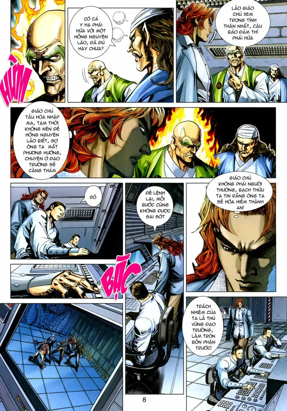 Truyện Tranh Tân Tác Long Hổ Môn trang 4