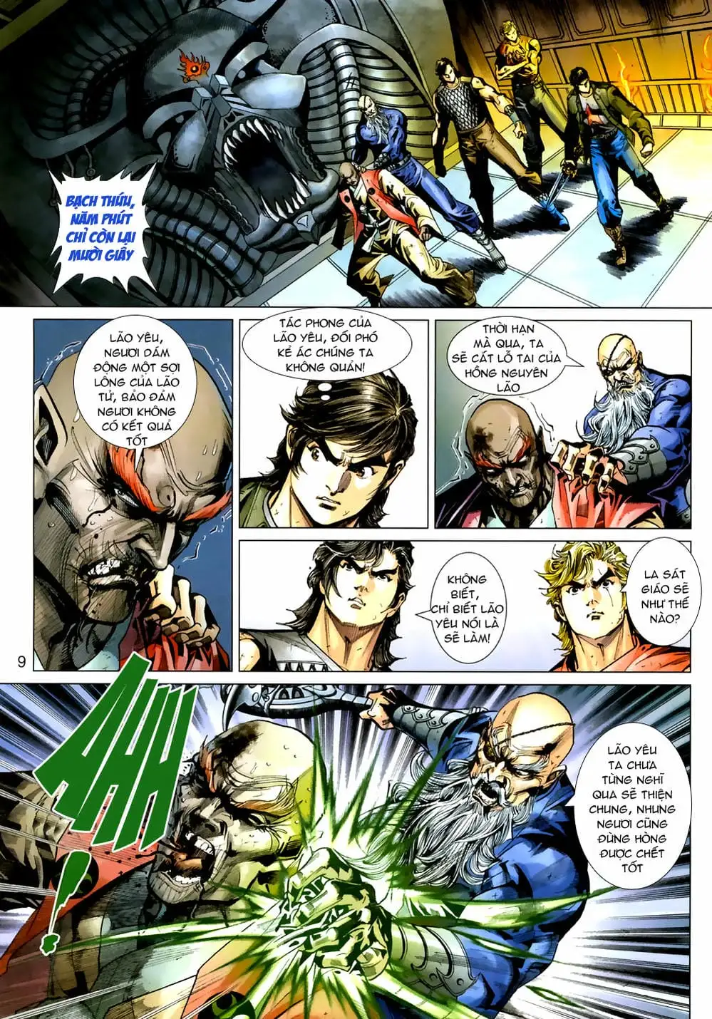 Truyện Tranh Tân Tác Long Hổ Môn trang 4