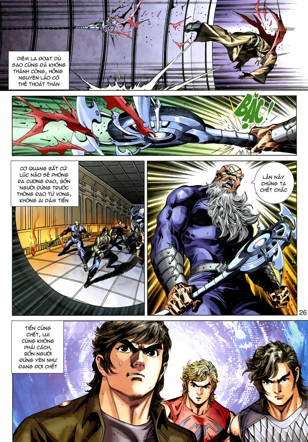 Truyện Tranh Tân Tác Long Hổ Môn trang 4