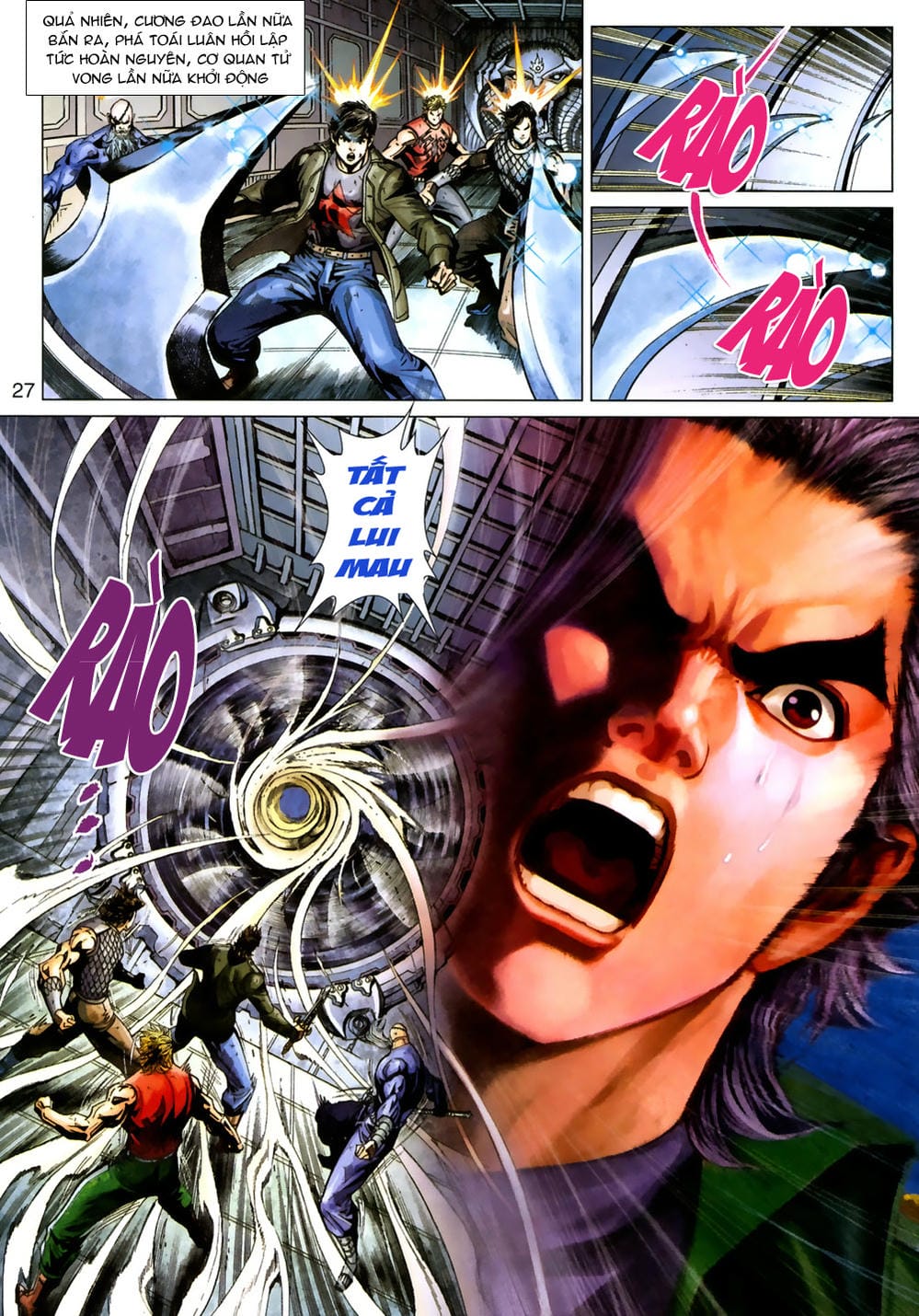 Truyện Tranh Tân Tác Long Hổ Môn trang 4