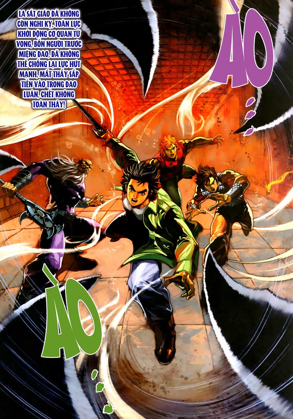 Truyện Tranh Tân Tác Long Hổ Môn trang 4