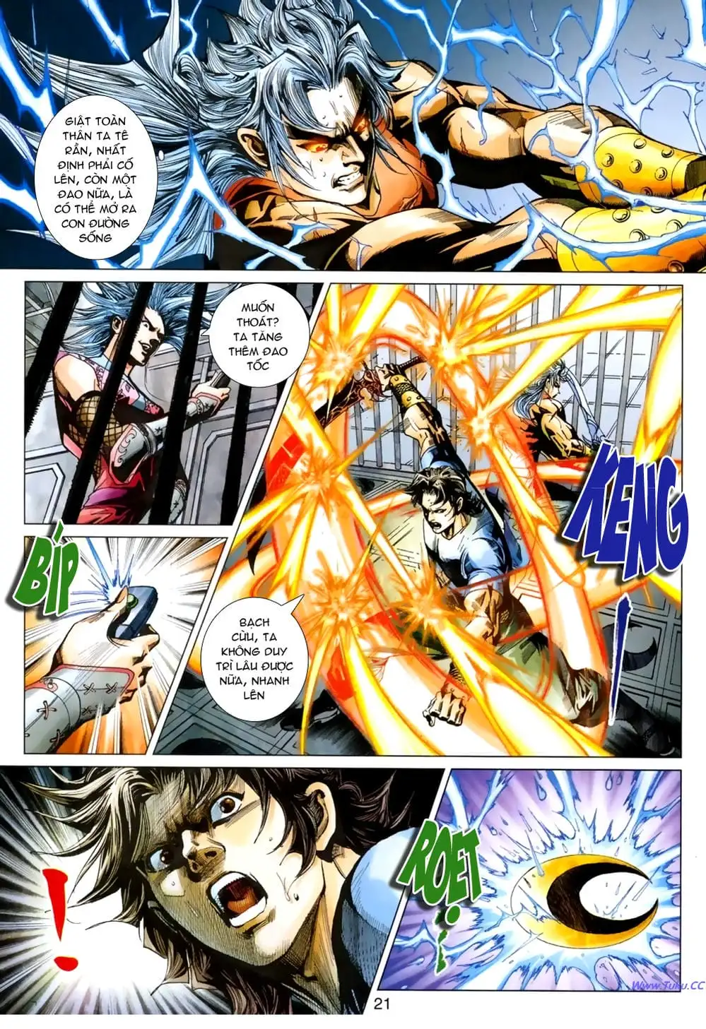 Truyện Tranh Tân Tác Long Hổ Môn trang 4